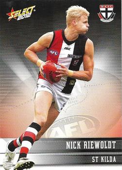 2012 Select AFL Champions #170 Nick Riewoldt Front